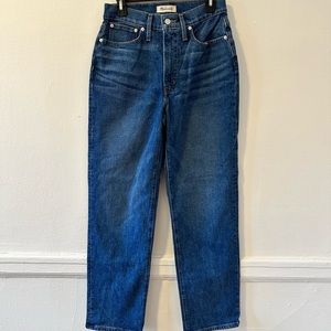 Madewell straight leg jeans never worn